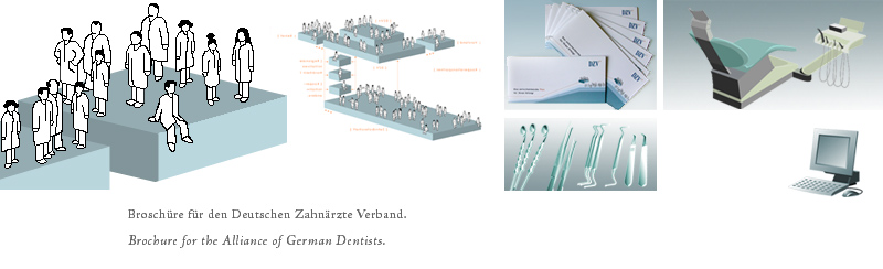 Deutscher Zahnrzte Verband - Konzept, Illustrationen, Infografiken