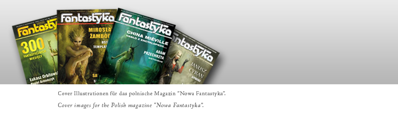 Nowa Fantastyka - Magazincover Illustration