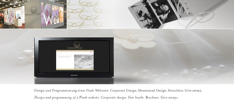 Schneeweisschen - Webdesign, Messestand, Branding, Corporate Design, Logo